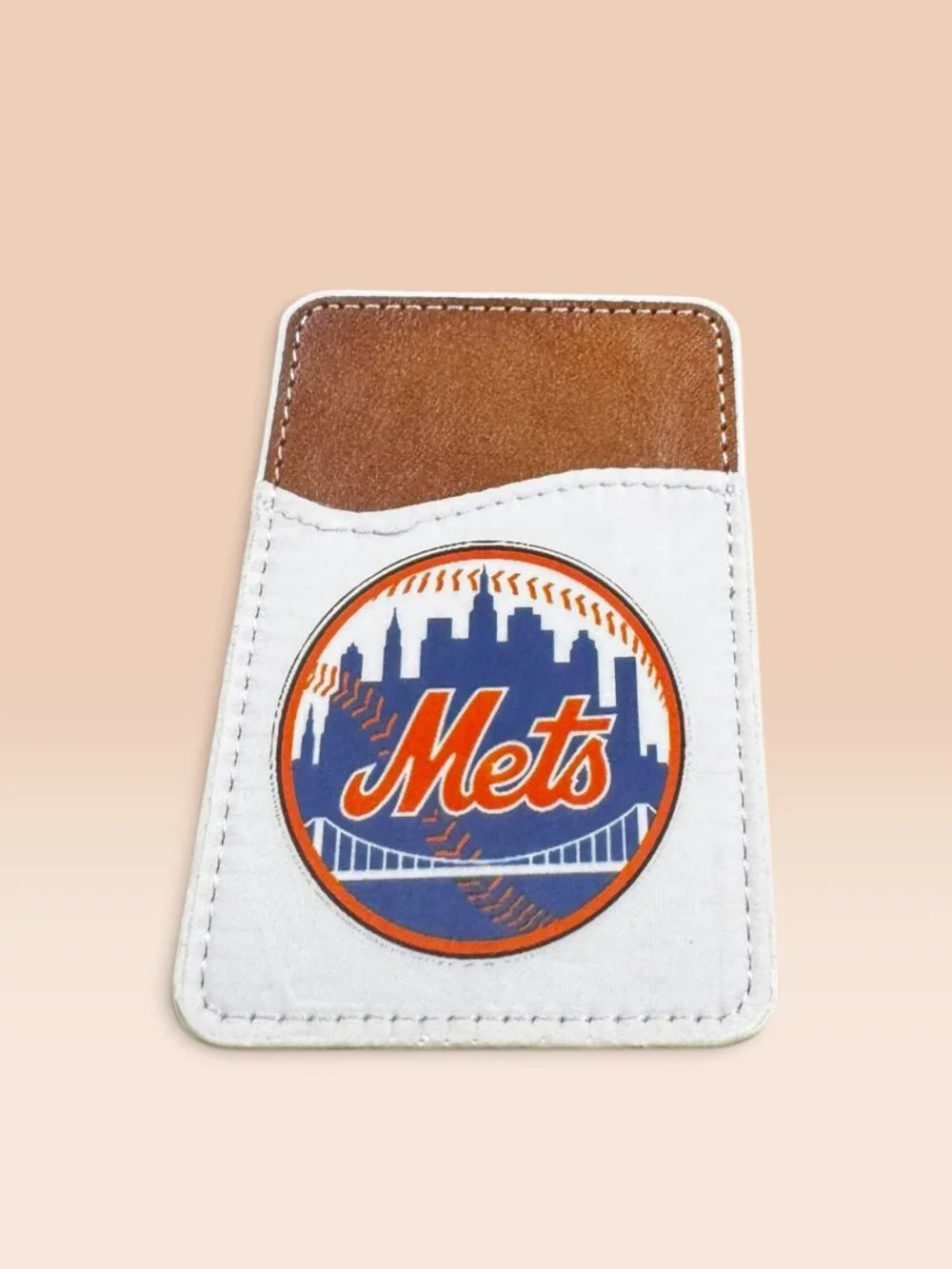 New York Mets Phone Wallet, Stick-On Card Holder